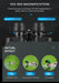 10–30x50 Zoom Binoculars — High-Power for Hunting, Birdwatching & Camping