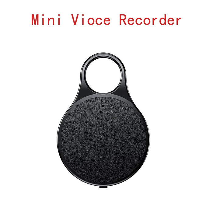 Mini Voice-Activated Digital Recorder — 8/16/32GB, 20h, Lanyard & Earphones