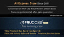 FRUCASE Wooden Watch Winder for Automatic Watches — USB or AA Battery Option