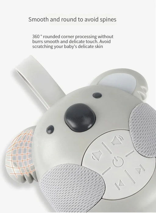 Portable White Noise Machine Baby Soother — 3 White Noise & 2 Light Music (Timed Shutdown)
