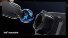 15W Qi Wireless Car Phone Holder – Air Vent & Suction Mount, Fast Charge
