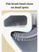 Wall-hanging Long-handle Toilet Brush with Silicone Head, 36×9×4 cm
