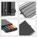 40-Capsule Nespresso Pod Drawer Organiser – Metal Coffee Capsule Rack, Black
