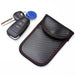 Faraday Cage Car Key Signal Blocker Pouch M7D8 — Dual‑Pocket Key Fob Bag