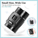 Mini 8x21 Compact Binoculars for Concerts, Sports & Birdwatching
