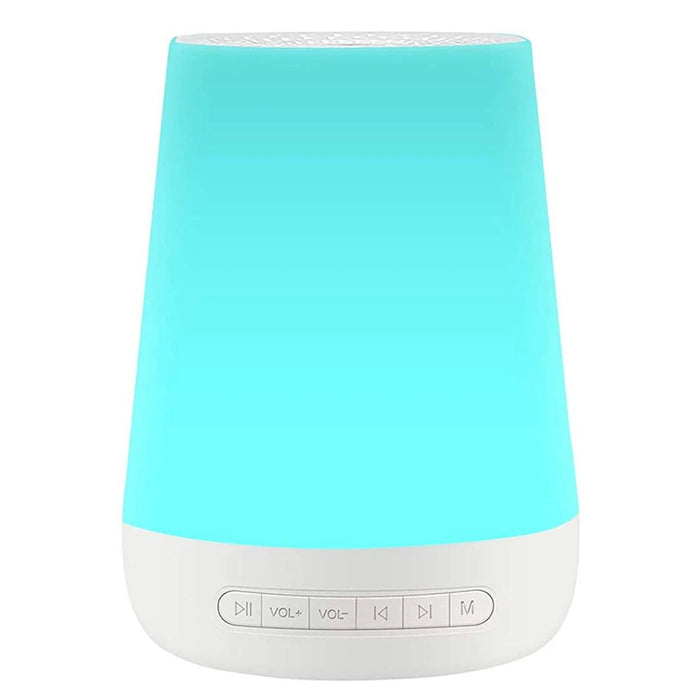 MBZ085 White Noise Machine for Babies — 28 Soothing Sounds, Colour Night Light, Rechargeable