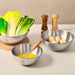 304 Stainless Steel Mixing & Salad Bowl with Measuring Lines — Large Capacity