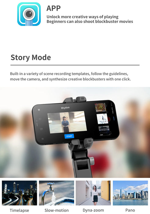 Q18 360° Follow-Tracking Gimbal — Selfie Stick Tripod with Fill Light for iPhone & Smartphones