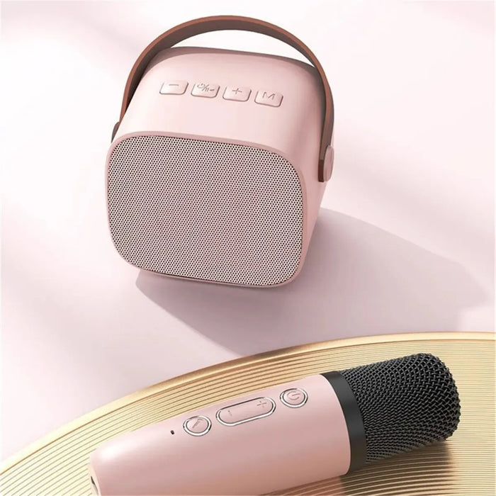 Miwayer Mini Karaoke Machine - 1/2 Wireless Microphone, Fun Toys, Christmas Birthday Gifts - Ideal for Adults and Kids