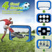 Garden Football Goal – Portable Trapezoid Frame with 3‑Minute Pop‑Up