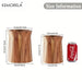 360-Degree Rotating Wooden Utensil Holder - Countertop Organiser for Spoons, Spatulas and Ladles