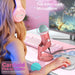 USB Condenser Microphone — Pink Studio Mic for PC, Mac, Phone, Streaming & Podcasting