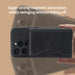 Trifold Magnetic PU Leather MagSafe Card Wallet for iPhone 16/15 Pro/Max/Plus/Mini