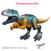 Jurassic Dinosaur Building Blocks - Velociraptor, Triceratops, Indominus & T‑Rex Models