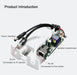 Waterproof Outdoor PoE Splitter 10/100Mbps — 48V to 12V (1.2A or 4A)