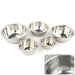 5‑Piece Stainless Steel Mixing Bowl Set — Nesting, Non‑Slip