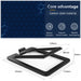 Desktop Speaker Stand — Carbon Steel Shock-Absorbing Base for Improved Sound
