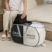 Large Foldable Laundry Hamper with Handles — Fabric Sorting Basket, Collapsible Organiser