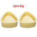 Triangle Onigiri Mould – Rice & Vegetable Roll Press, Small or Large, Food‑grade PP (Yellow/White)