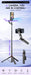 C22 AI Face-Tracking Handheld Gimbal Stabiliser — 3‑in‑1 Selfie Stick & Tripod for Smartphones