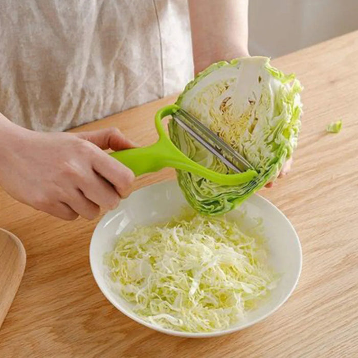 Home Kitchen Tools - Cabbage and Vegetable Slicer/Grater, also for Salad, Potato, Melon, Carrot, Cucumber - Ideal for Quick and Easy Shredding at Home