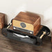 Coffee Pod Drawer Holder for K‑Cup – Metal Pull‑Out Storage with Side Baskets