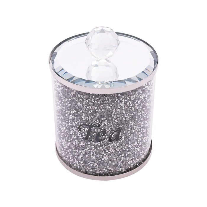 3-Piece Glass Canister Set with Stainless Steel Lids — Airtight Food Storage (10 x 14cm)