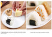 Triangle Onigiri Mould – Rice & Vegetable Roll Press, Small or Large, Food‑grade PP (Yellow/White)