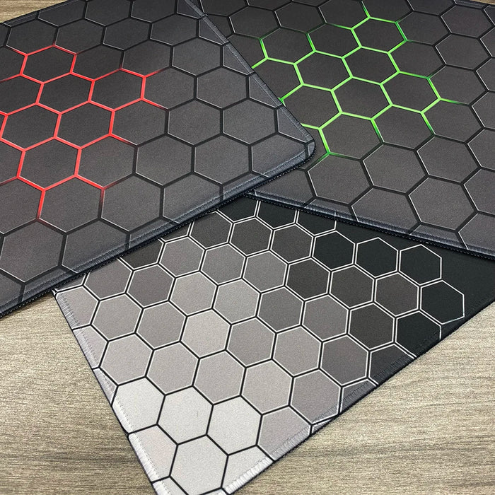 Hexagon Gaming - Mouse Pad XS for PC Gaming, Compact Rubber Laptop Pad, Desktop Decor - Perfect for Gamers and Office use