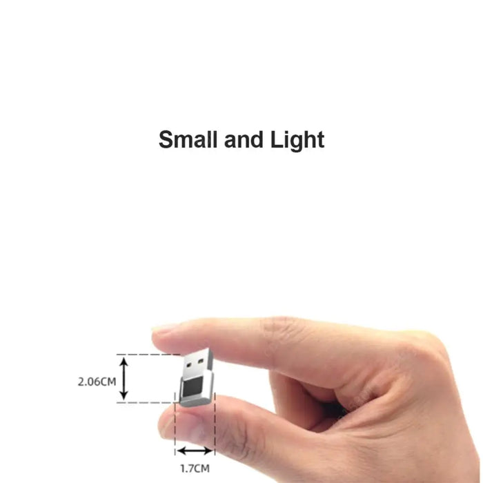 USB Fingerprint Key U5/U7/U8 — 360° Biometric Reader for Windows 10 and 11