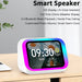 Smart Alarm Clock with Bluetooth Speaker, Weather Display & Photo Frame