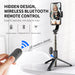 Q08 Handheld Gimbal Stabiliser & Selfie Stick with Bluetooth Remote for Smartphones
