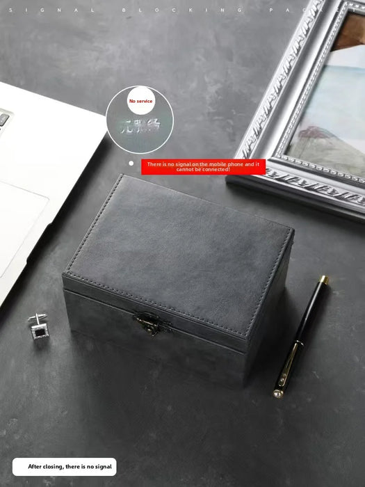 Faraday Box for Car Keys – RFID Signal‑Blocking Key Safe, Large Key Fob Protector