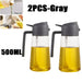 500ml Oil Spray Bottle & Cruet – Refillable Oil Dispenser for Kitchen and BBQ
