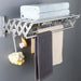 Wall-Mounted Foldaway Clothes Drying Rack - Expandable Stainless Steel