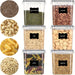 4-Pack Medium Airtight Food Storage Containers with Lids — 2.0L for Coffee, Sugar & Baking Supplies