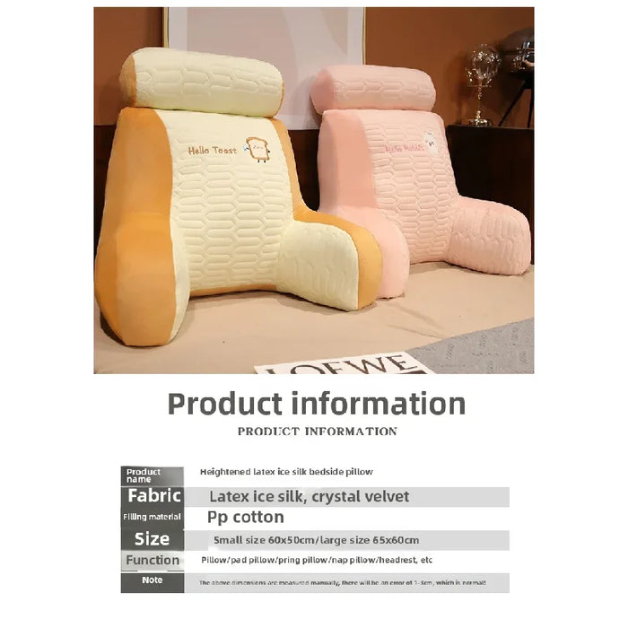 2025 Ice Shreds Panda Memory Foam Lumbar Cushion — Removable Washable Cover, 60x50cm
