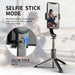 Q08 Handheld Gimbal Stabiliser & Selfie Stick with Bluetooth Remote for Smartphones