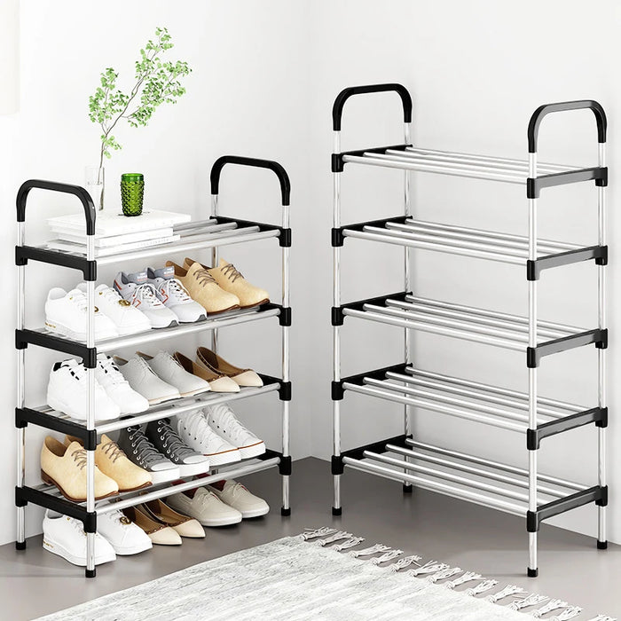 Multi-layer Dustproof Shoe Rack — 3–7 Tier Space-saving Organiser