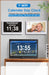 7/10.1-inch Wi‑Fi Calendar Photo Frame — Dementia Clock with Weather & Reminders