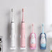 Adjustable Electric Toothbrush Holder – Silicone Non‑Slip Wall Mount (Fits 18–35mm)
