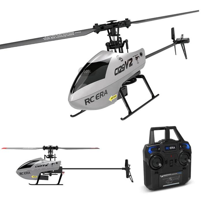 ERA C129V2 - 2.4GHz RC Helicopter with 6-axis Gyroscope & One Click 3D Flip function - Ideal Remote Control Aircraft Hobby Toy
