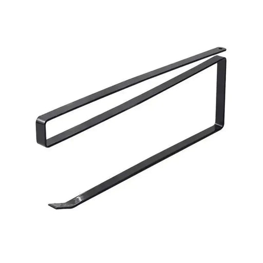 Paper Roll Holder — No-Drill Under-Cabinet Towel & Cling Film Rack (White/Black)