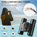 Mini 8x21 Compact Binoculars for Concerts, Sports & Birdwatching