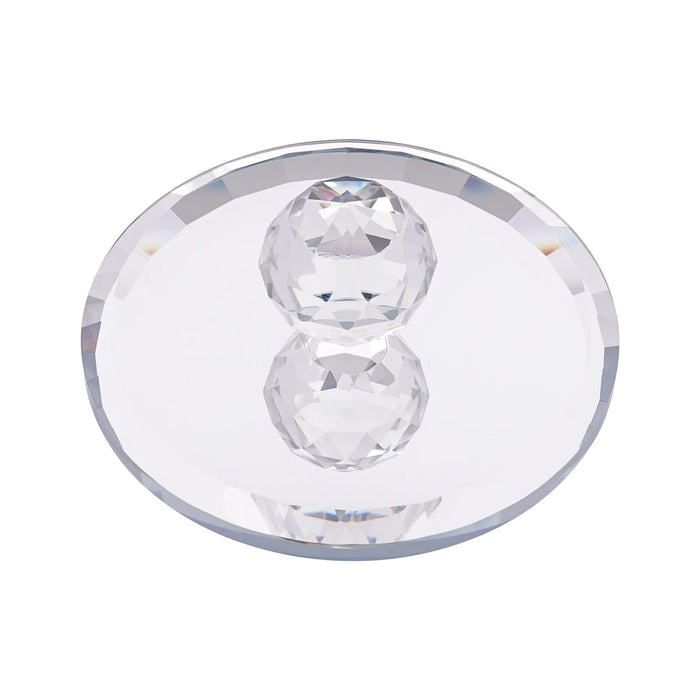 3-Piece Glass Canister Set with Stainless Steel Lids — Airtight Food Storage (10 x 14cm)