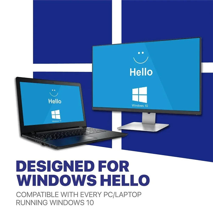 USB Fingerprint Key — Windows Hello biometric USB security key for PC & laptop