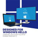 USB Fingerprint Key — Windows Hello biometric USB security key for PC & laptop