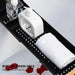 Expandable Bath Caddy Tray — PVC Bathtub Shelf for Candle, Towel, Book, Phone & Wine