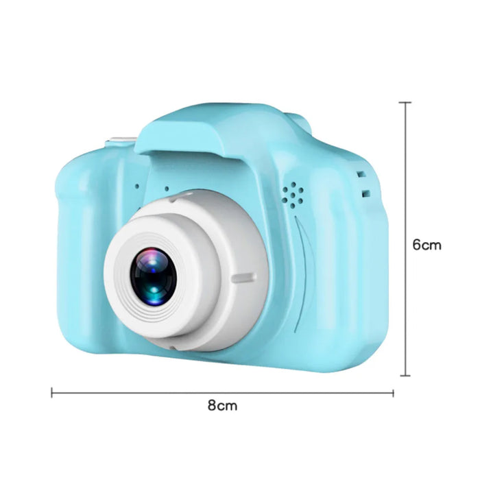 Kids Cartoon Camera - Waterproof, 1080P HD Video, 8 Million Pixel, Outdoor Photography Toy - Ideal for Children's Creative Play and Learning