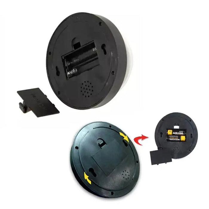 Waterproof Dummy Dome Fake CCTV Camera - CCTV Simulation Security Camera with Flashing Red LED Light - Ideal for Outdoor and Indoor Deterrent